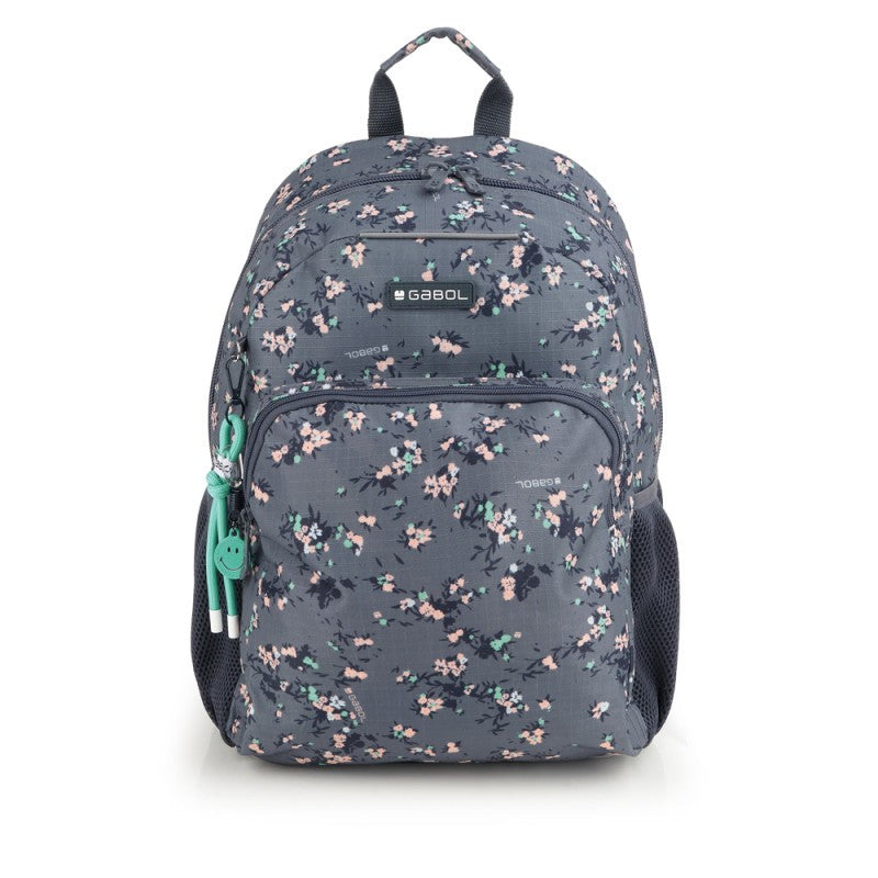 Gabol, School Backpack 1 Parts Secret 31x41x16cm#238006/2026 Grey.