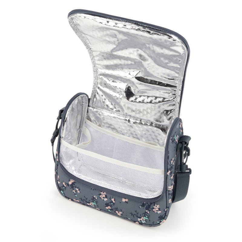 Gabol, School Thermal Lunch Bag 1 Parts Secret 25x21x13cm#238032/2026 Grey.