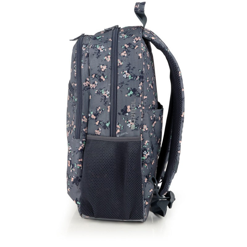 Gabol, School Backpack 2 Parts Secret 34x46x20cm#238096/2026 Grey.