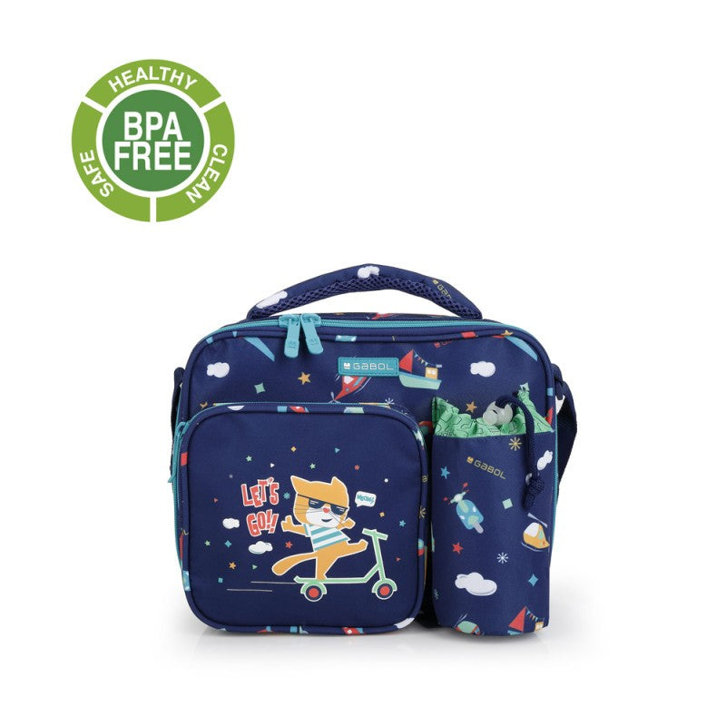 Gabol, School Thermal Lunch Bag Speedy 27x21x6cm#238226/2026 Navy blue