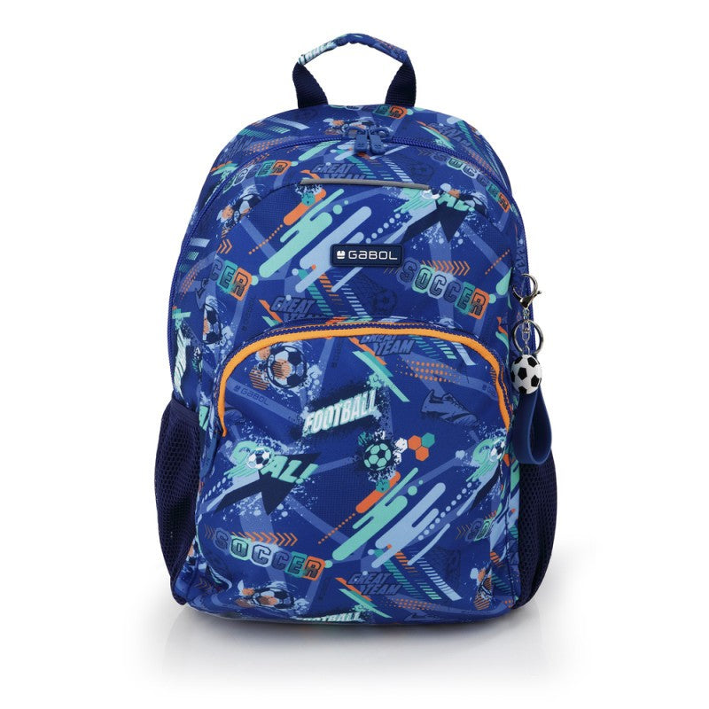 Gabol, School Backpack 1 Parts Crew 31x41x16cm#238406/2026 Blue.