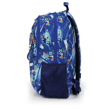 Gabol, School Backpack 2 Parts Crew 34 x 46 x 20 cm#238496/2026 Blue.
