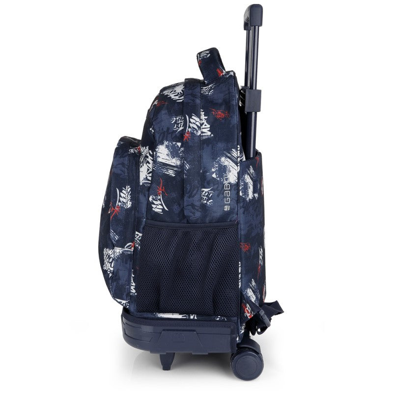 Gabol, School Detachable Trolley Backpack Dash 34x46x20cm#238784/2026 Navy Blue.