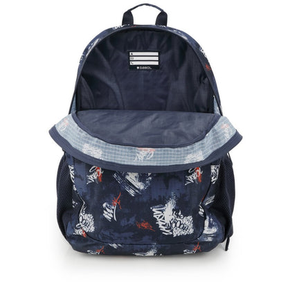 Gabol, School Backpack 2 Parts Dash 34x46x20cm#238796/2026 Navy Blue.