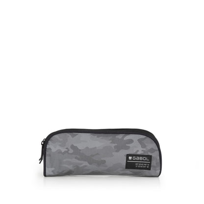 Gabol, School Pencil Case 2 Parts Soul 22x8x6cm#238831/2026 Black-Grey.