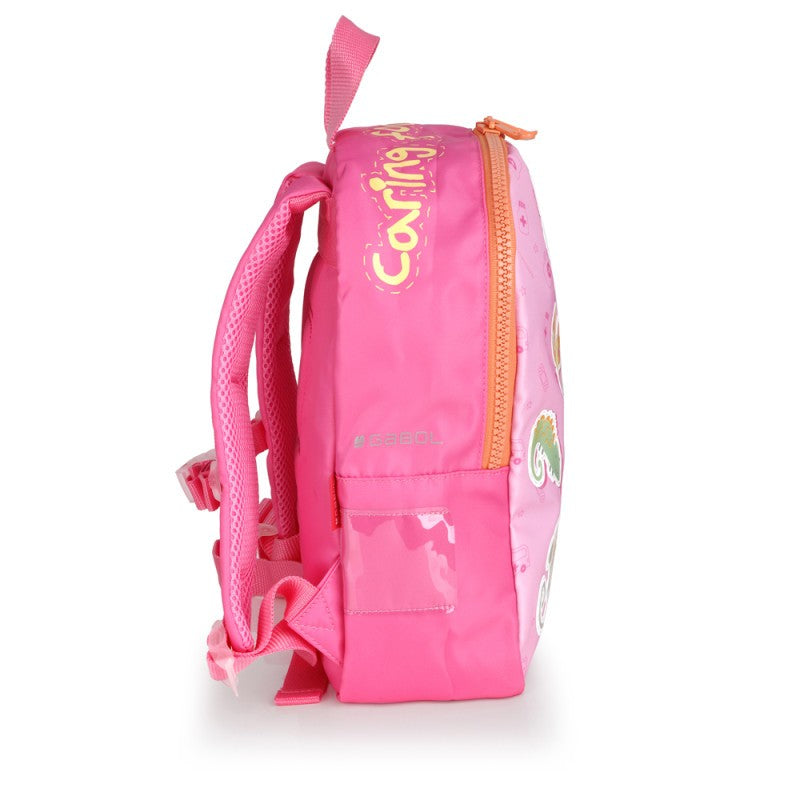 Gabol, School Backpack Small 1 Part Betty Staff 25x31x11cm#237361/2026 Pink.