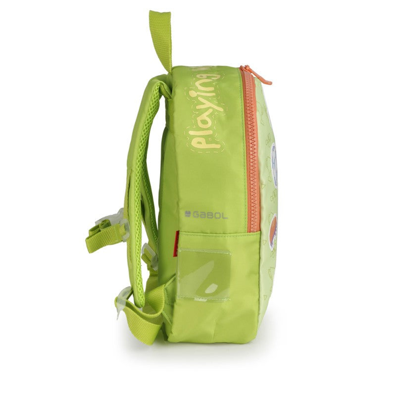 Gabol, School Backpack Small 1 Part Andy Staff 25x31x11cm#237362/2026 Green.