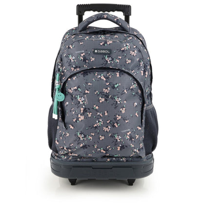 Gabol, School Detachable Trolley Backpack Secret 34x46x20cm#238084/2026 Grey.