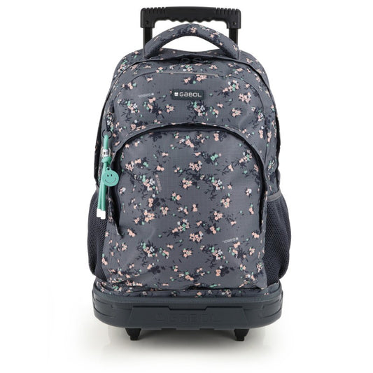 Gabol, School Detachable Trolley Backpack Secret 34x46x20cm#238084/2026 Grey.