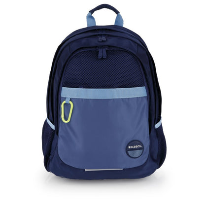 Gabol, School Backpack 3 Parts Whisper 32x44x18cm #238140-046 Navy Blue
