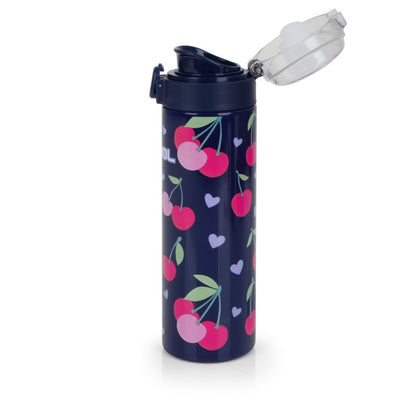 Gabol, School Stainless Steel Bottle Sweet 6.5x22.5x6.5cm 600ML#237552/2026 Navy Blue.