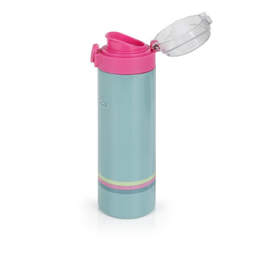 Gabol, School Stainless Steel Bottle Whisper 6.5x22.5x6.5cm 600ML #238152/2026 Mint Green.