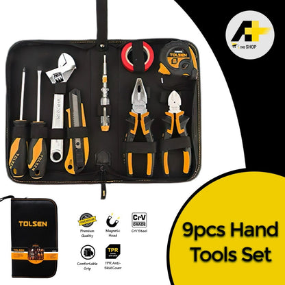 Tolsen, 9 Pieces Hand Tools Set