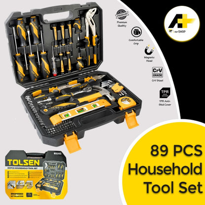 Tolsen, 89pcs Household Tool Set