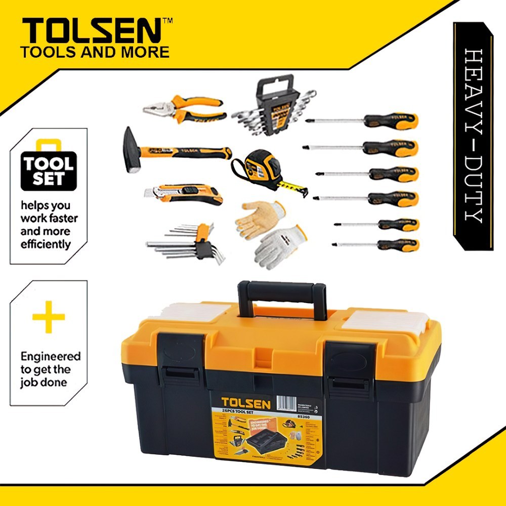 Tolsen, 26pcs Tools Box