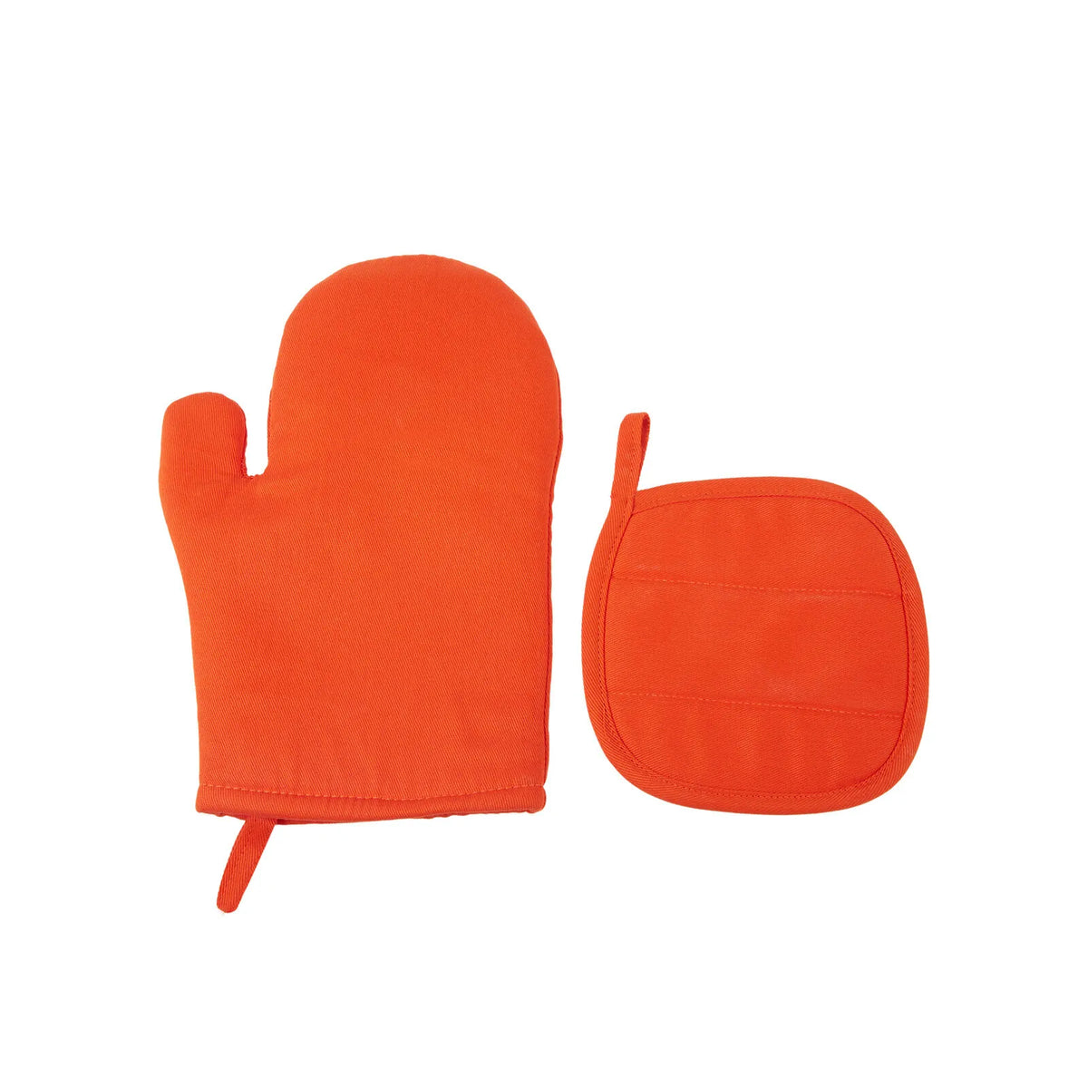 Karaca Home Pinny Orange 4-Piece Kitchen Apron Set, 200.18.01.0440