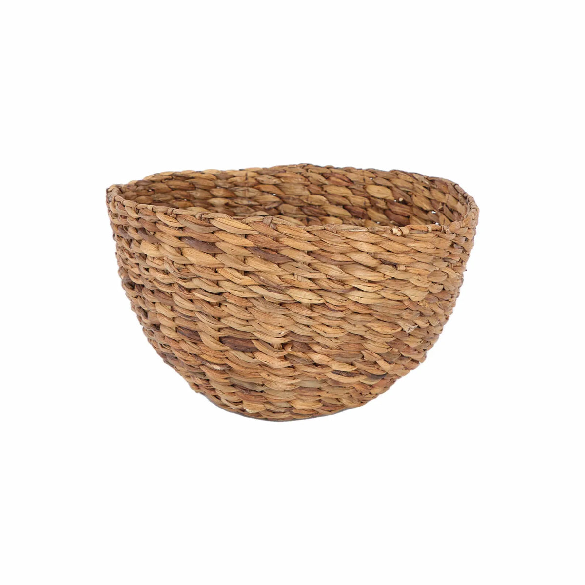 Karaca Home Lora Boho Style Wicker Round Basket 40 cm, 300.21.02.0119