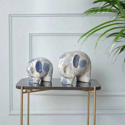Karaca Home Elephant Figurine 21 x 16 cm, 300.21.02.0180