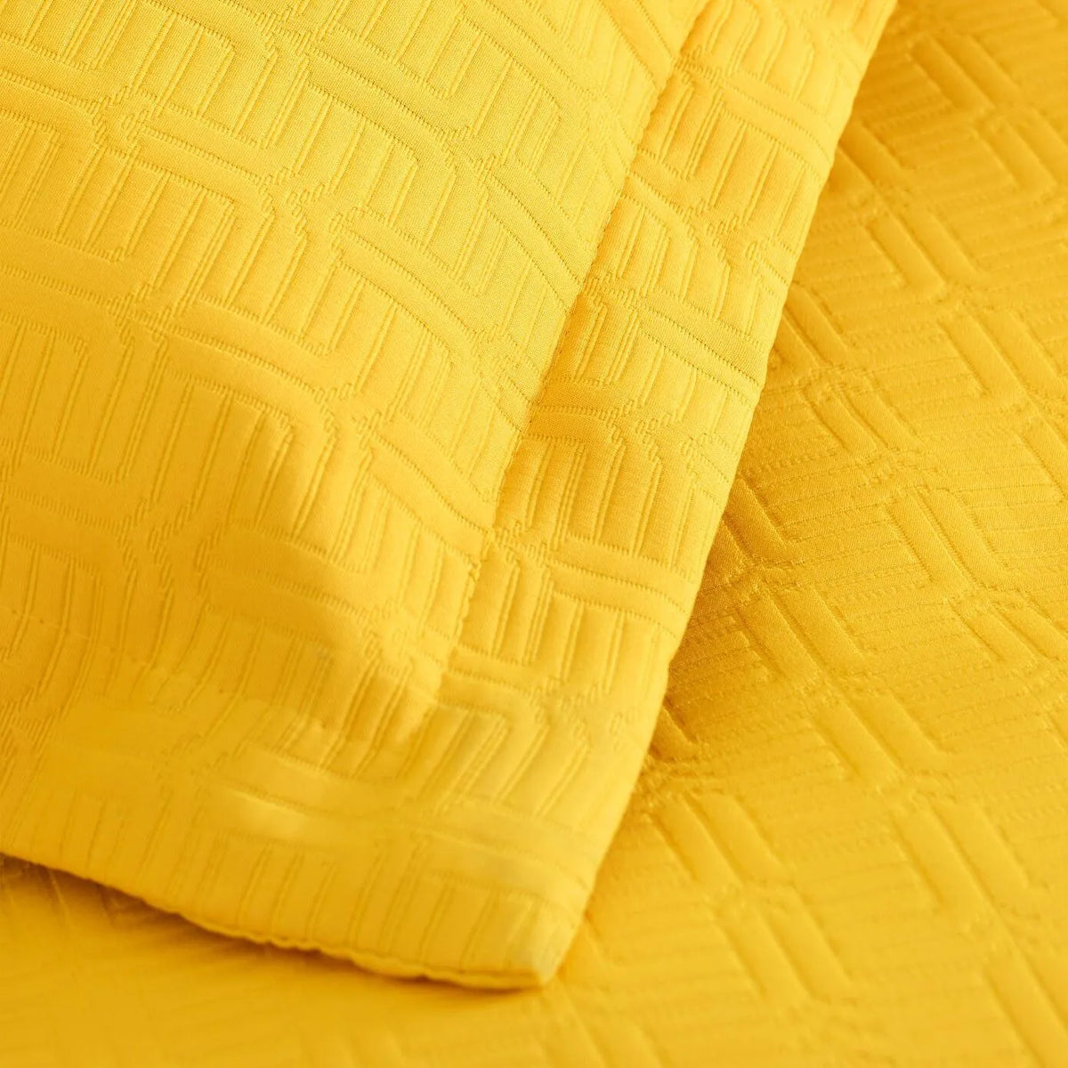 Karaca Home Cedric Yellow Double Bedspread, 200.21.01.0044