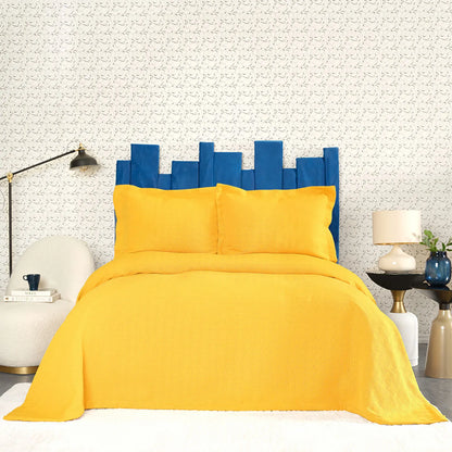 Karaca Home Cedric Yellow Double Bedspread, 200.21.01.0044