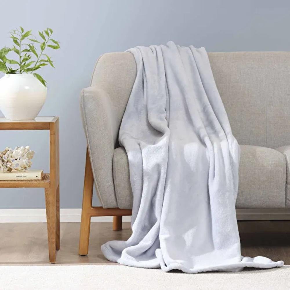 Karaca Home Fiona Wellsoft TV Blanket 130 x 180 cm – Indigo, 8680214303344