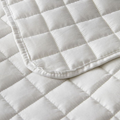 Karaca Home Heavy Glass Sphere Patterned Satin Double Duvet 140 x 200 cm - White, 200.21.01.0304