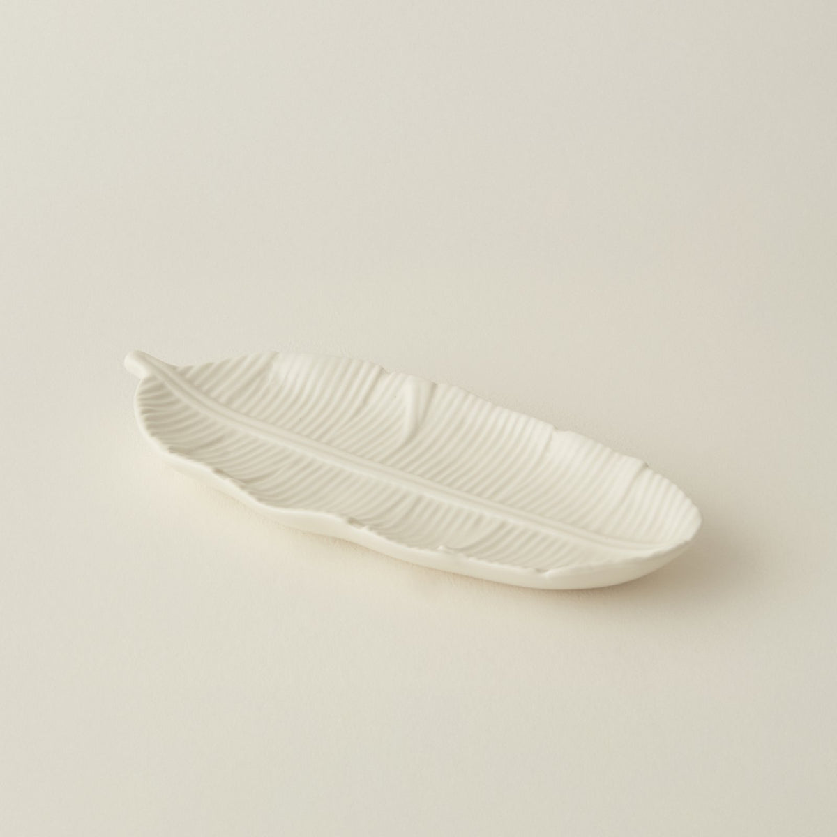Karaca Home Leaf White Decorative Plate , 300.23.01.0317