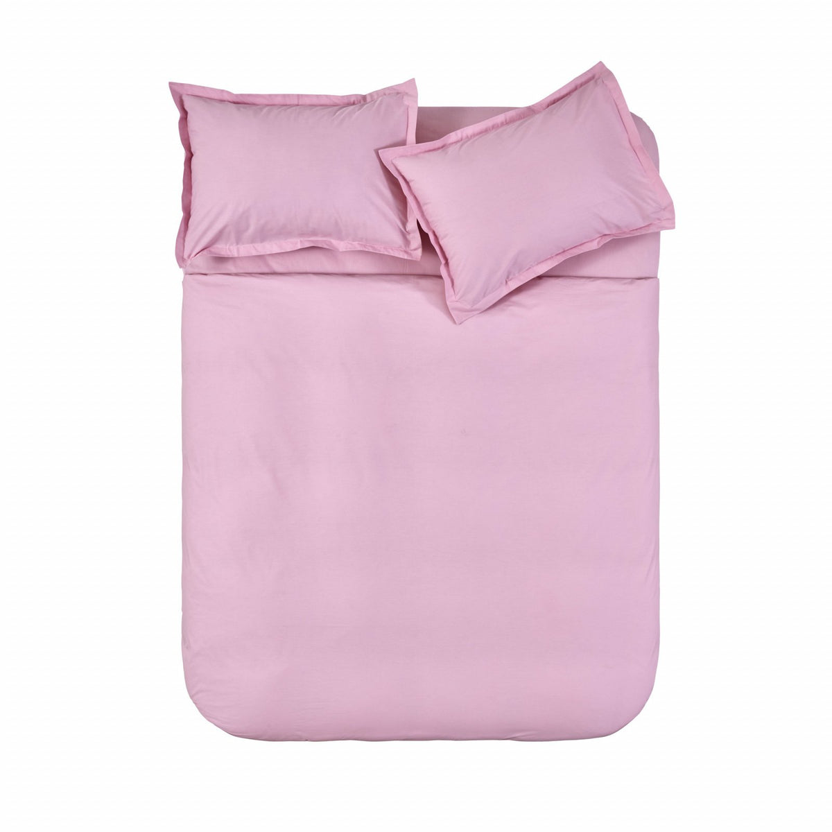 Karaca Home Cool Touch Stripe Double Duvet Cover Set 200 x 220 cm – Pink, 200.22.14.0329