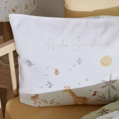 Karaca Home Baby Sunshine 100% Cotton Baby Duvet Cover Set, 200.22.11.0215