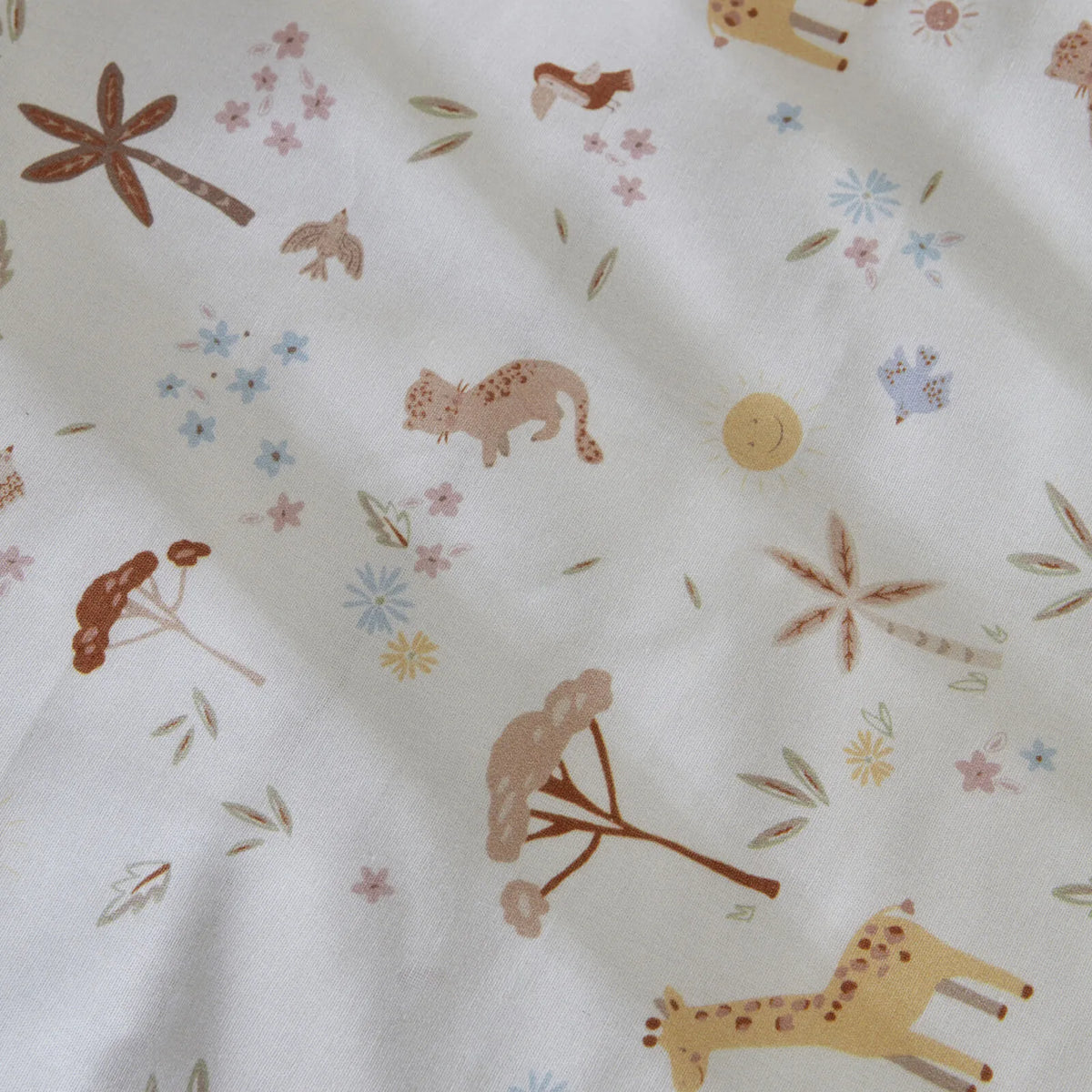 Karaca Home Baby Sunshine 100% Cotton Baby Duvet Cover Set, 200.22.11.0215
