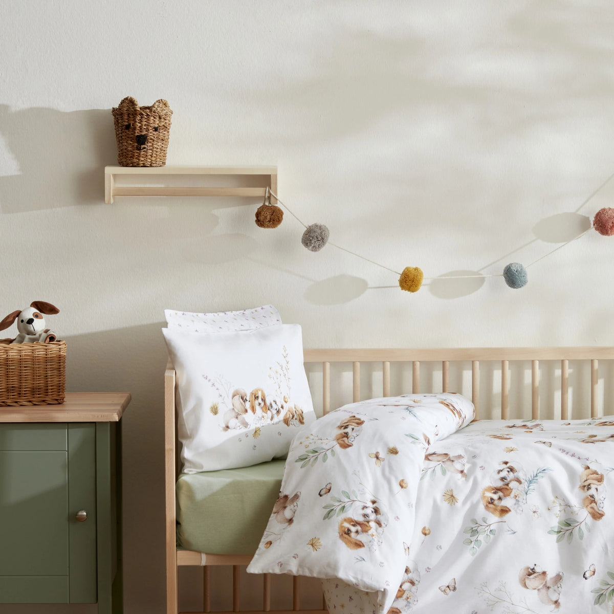 Karaca Home Baby Cute Dream 100% Cotton Baby Duvet Cover Set , 200.22.11.0214
