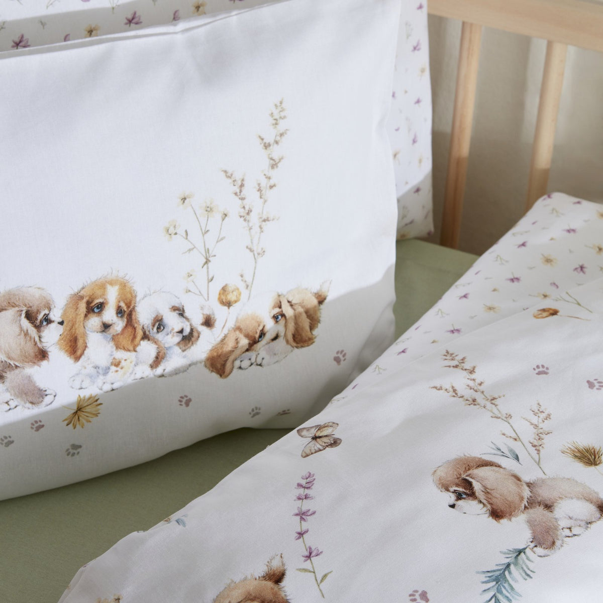 Karaca Home Baby Cute Dream 100% Cotton Baby Duvet Cover Set , 200.22.11.0214