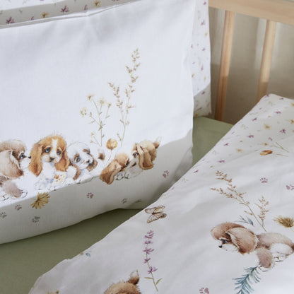Karaca Home Baby Cute Dream 100% Cotton Baby Duvet Cover Set , 200.22.11.0214