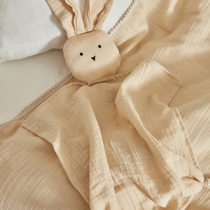 Karaca Home Baby Little Bunny 100% Cotton Muslin Playmate Set, 200.22.12.0084
