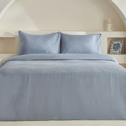 Karaca Home Sion 100% Cotton Jacquard Satin King Size Duvet Cover Set