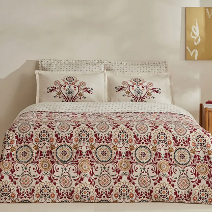 Karaca Home Luis Satin Double Duvet Cover Set, 8680214360255