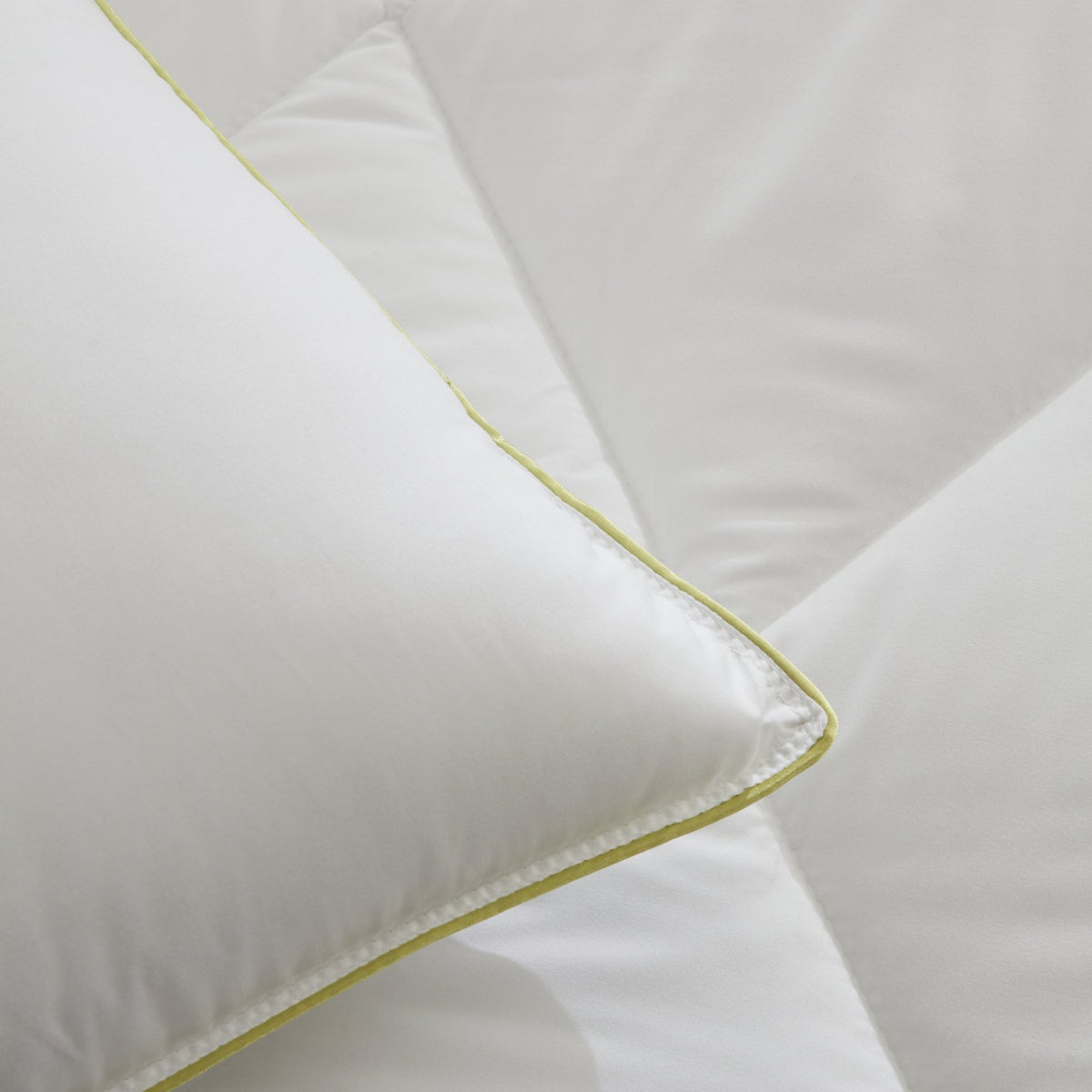 Karaca Home Aloe Vera Nano Pillow - Ultra Soft Microfiber Comfort, 8680214361566