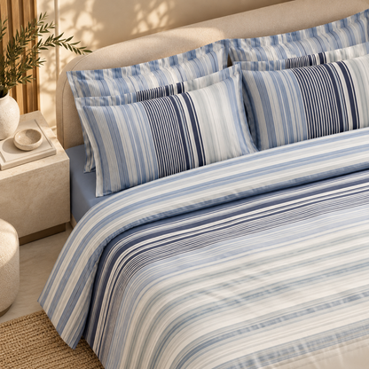 Karaca Home Nolan 100% Cotton Double Duvet Cover Set 200 × 220 cm, 8680214366592