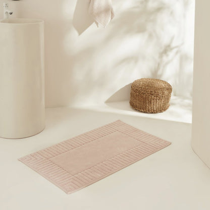 Karaca Home Paul Bath Mat - Powder 60x100 cm, 8680214366615