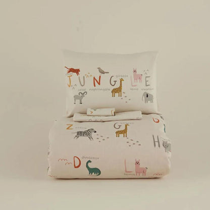 Karaca Home Jungle 100% Cotton Baby Bedding Set 100x150 cm, 8680214373484