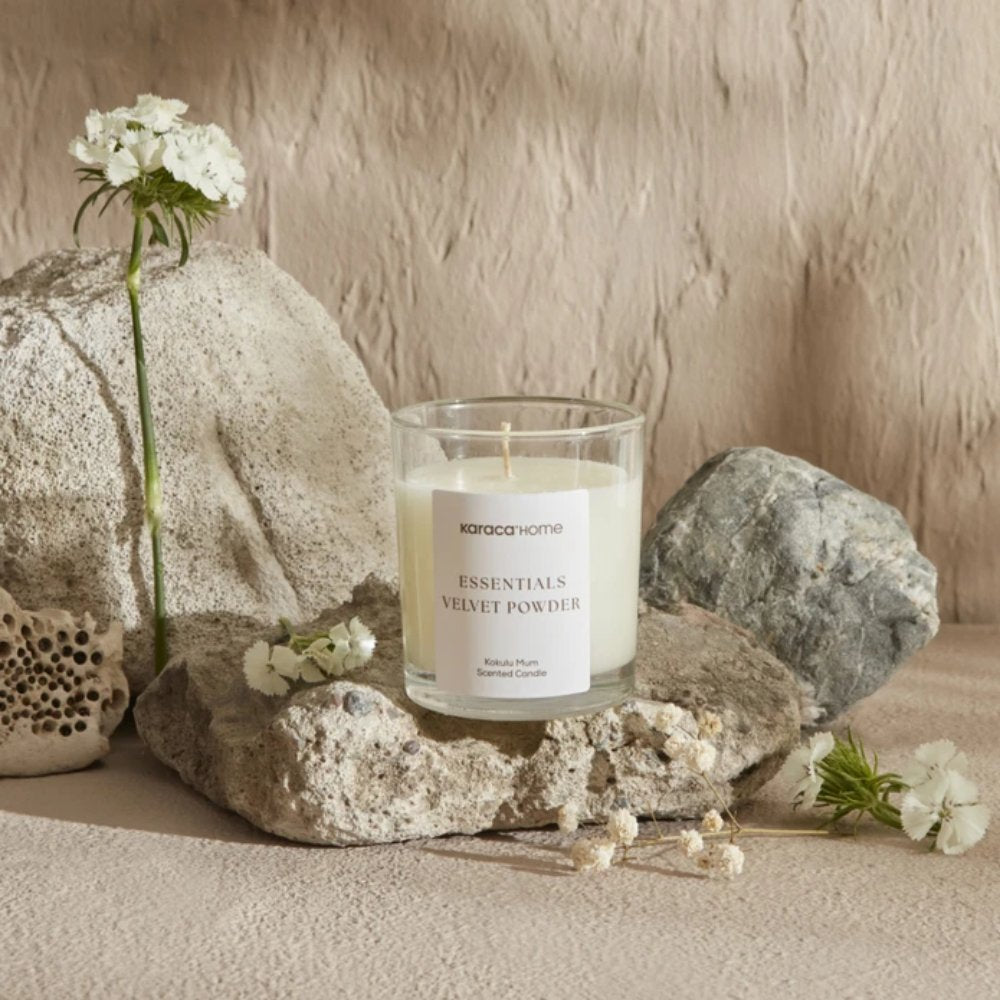 Karaca Home Essentials Velvet Powder Scented Candle, 8680214375778