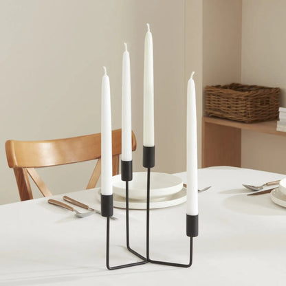 Karaca Home Siela 4-Piece Candlestick Set