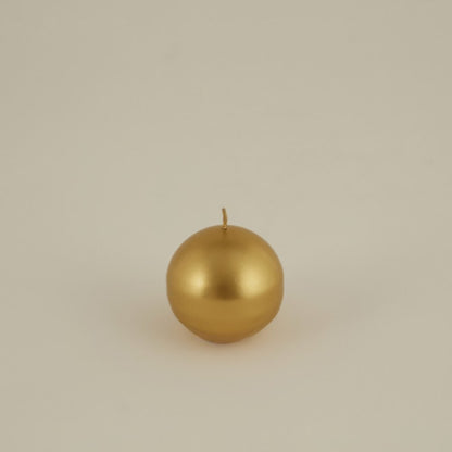 Karaca Home Ball Candle 7cm [Gold], 8680214388525