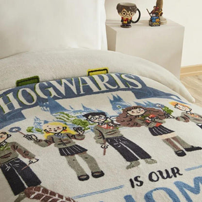 Karaca Home "Harry Potter" Single Blanket 160x220 cm, 8680214392065