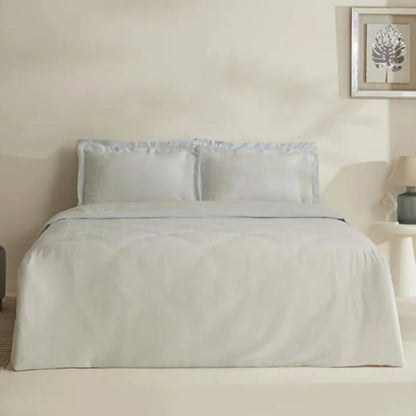 Karaca Home Royale King Size Duvet Cover Set 220 × 240 cm – Light Blue, 8680214392171