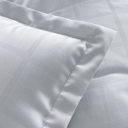 Karaca Home Royale King Size Duvet Cover Set 220 × 240 cm – Light Blue, 8680214392171