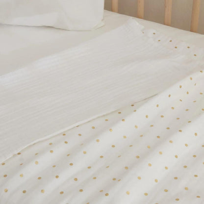 Karaca Home Bonbon Muslin Baby Blanket 70 ? 100 cm ? White, 8680214393277