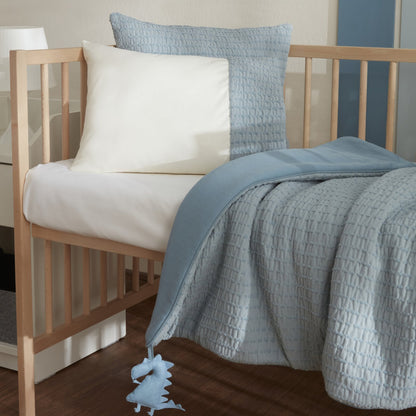 Karaca Home Baby Harper 100% Cotton Comfort Set - Blue, 8680214393284