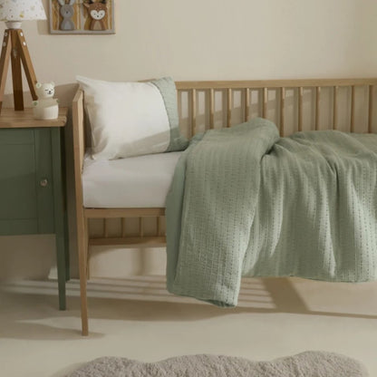 Karaca Home Baby Harper 100% Cotton Comfort Set Sage, 8680214393291