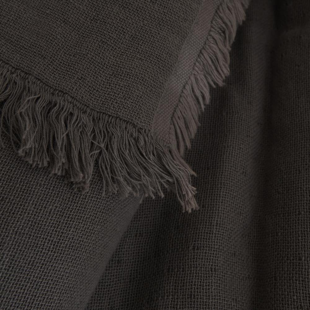 Karaca Home Lily 100% Cotton Baby Blanket 80x130 cm - Grey, 8680214393376